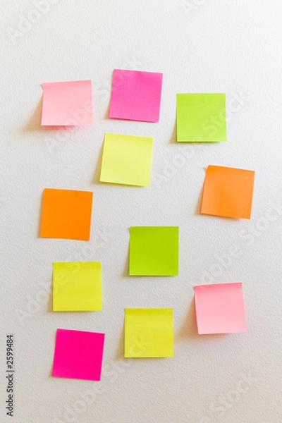 Fototapeta sticky notes