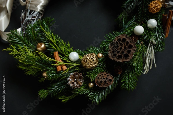 Obraz Christmas wreath