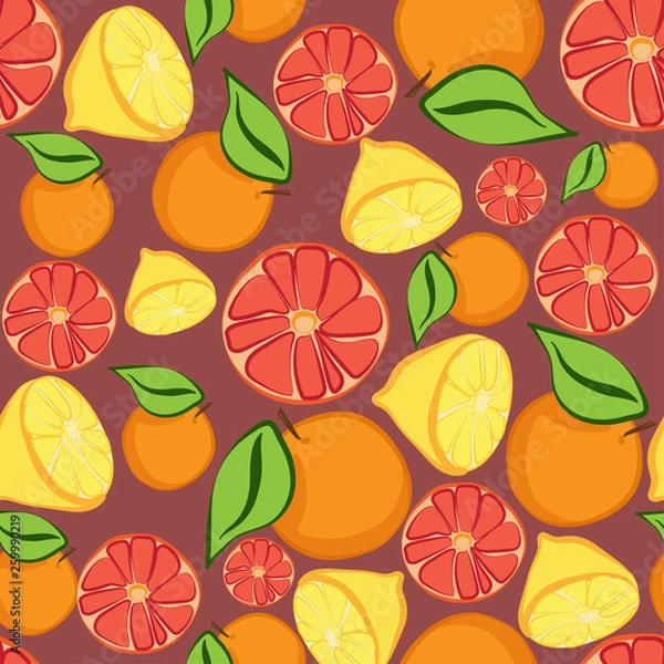 Obraz citrus pattern