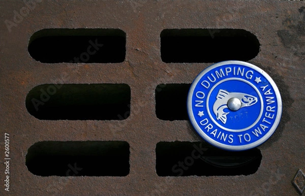 Fototapeta water pollution