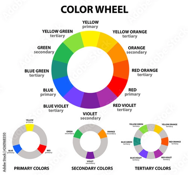 Obraz Color Wheel 