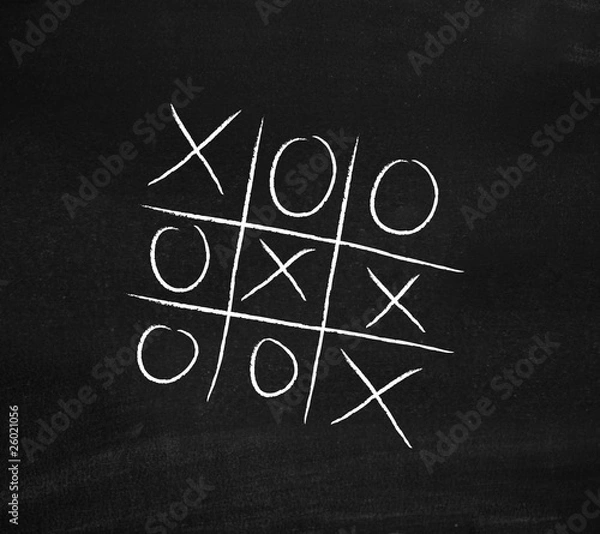 Fototapeta Tick tack toe