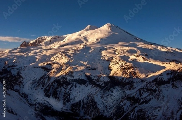 Obraz sunset in mountains