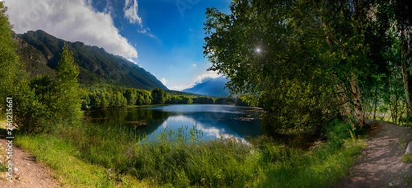 Obraz lake in mountains