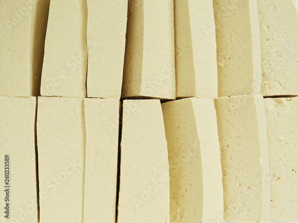 Fototapeta 두부 질감