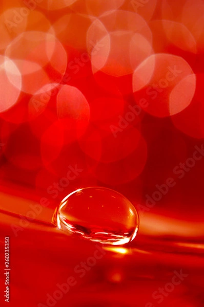 Obraz red drop passion 
