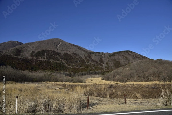 Fototapeta 由布岳　yuhudake