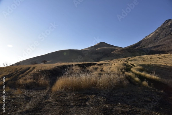 Fototapeta 由布岳　yuhudake