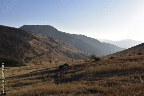 Fototapeta 由布岳　yuhudake