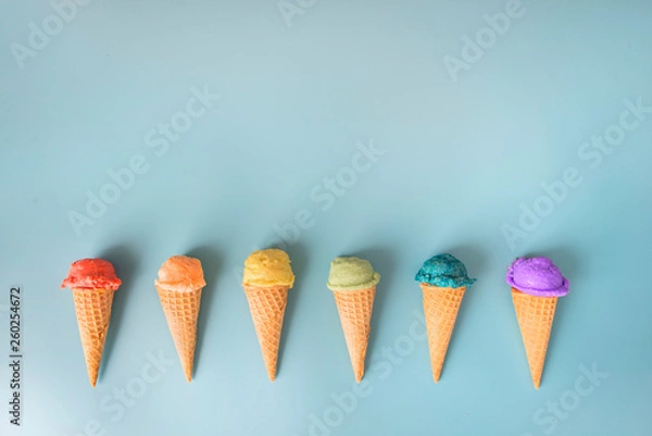 Obraz Ice cream for lgbt party