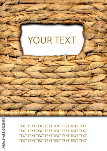 Fototapeta natural straw background