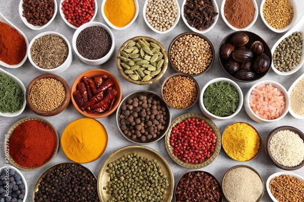 Obraz Spices and herbs.