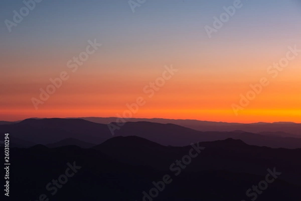 Obraz Mt Buller Sunset View