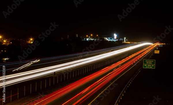 Obraz longa exposição