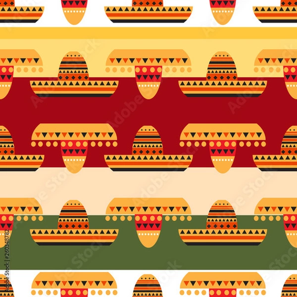 Fototapeta Mexican pattern19