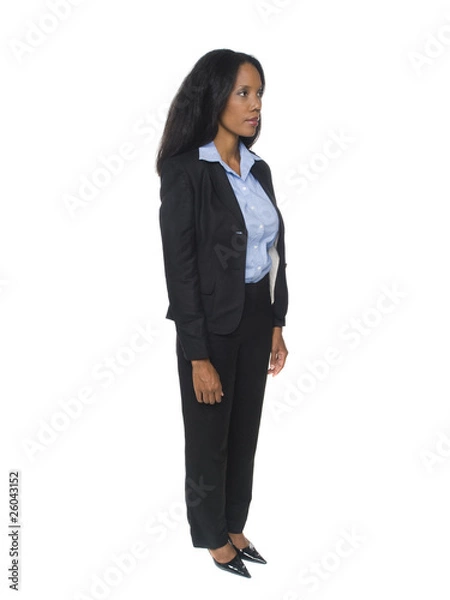 Obraz businesswoman - front view right