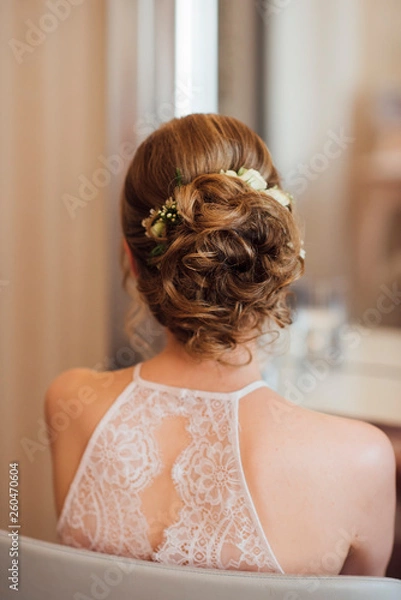 Obraz bride  at the salon