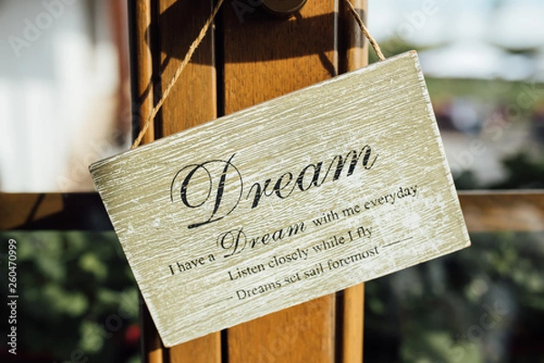 Obraz Dream sign