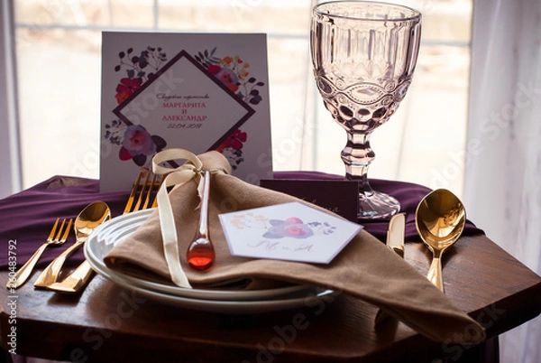 Obraz table setting