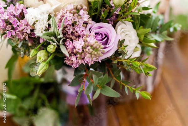 Obraz bouquet of pink roses