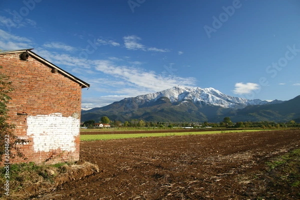 Obraz La baita e la Bisalta