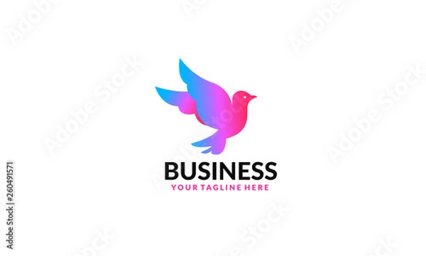 Obraz Abstract Bird vector