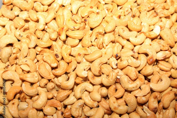 Fototapeta cooking ingredients-cashew