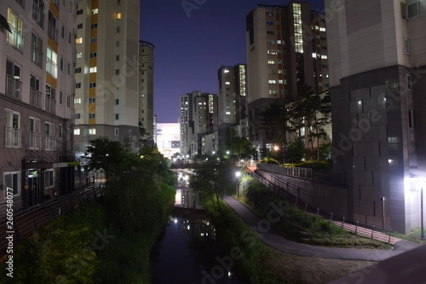 Fototapeta Apartment Complex