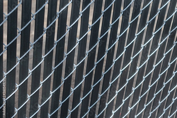 Obraz Texture of metal fencing