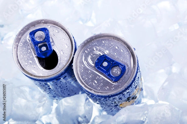 Obraz Drink can top view