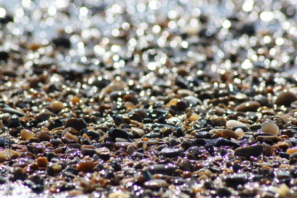 Obraz Steinsammlung am Meer