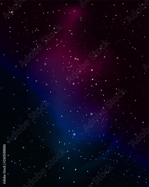 Fototapeta Galaxy with star. Abstract background.