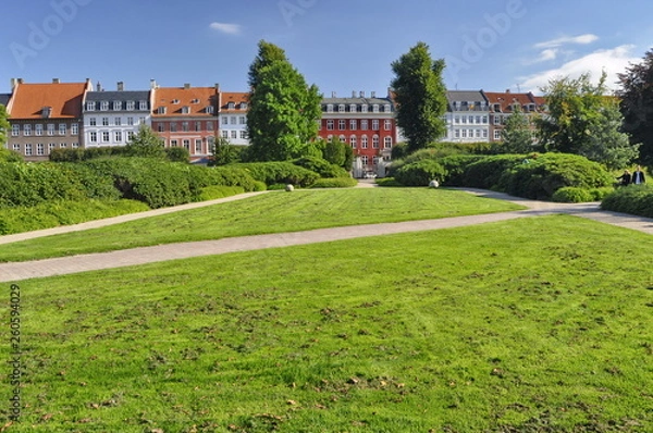 Obraz Park in Copenhagen, Denmark