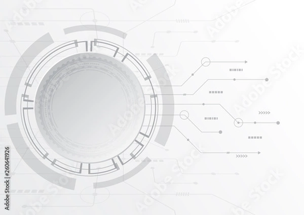 Fototapeta Abstract Digital background.Business growth transformation to digital and Successful financial technology.