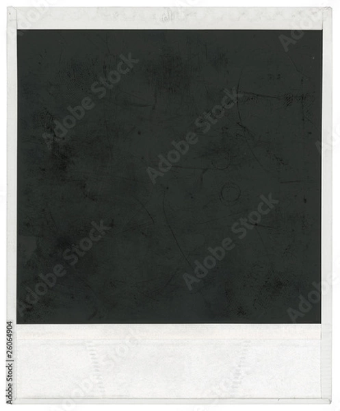 Obraz Polaroid frame isolated with two clipping paths