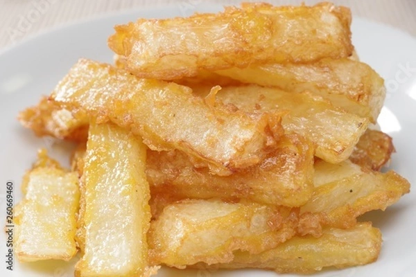 Fototapeta 大根の天ぷら