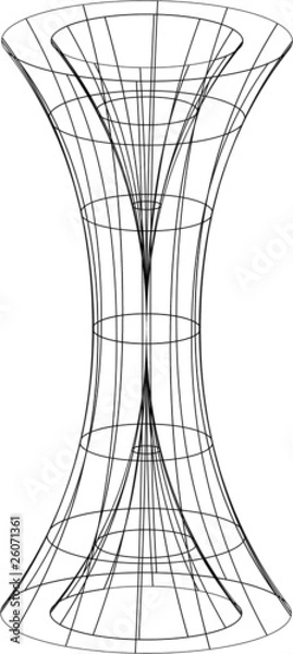 Fototapeta Drahtmodell