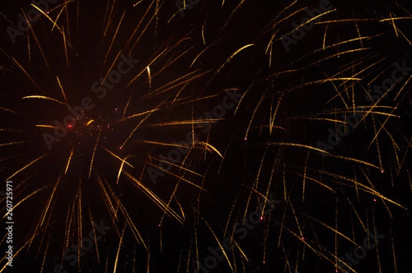 Obraz fireworks on night sky
