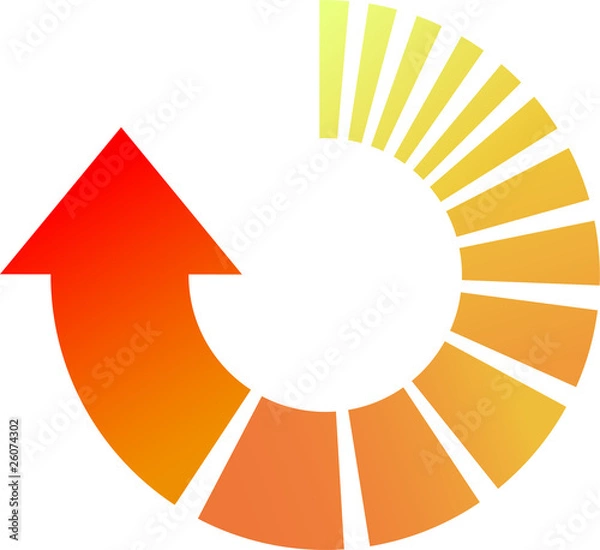 Obraz Process Arrows