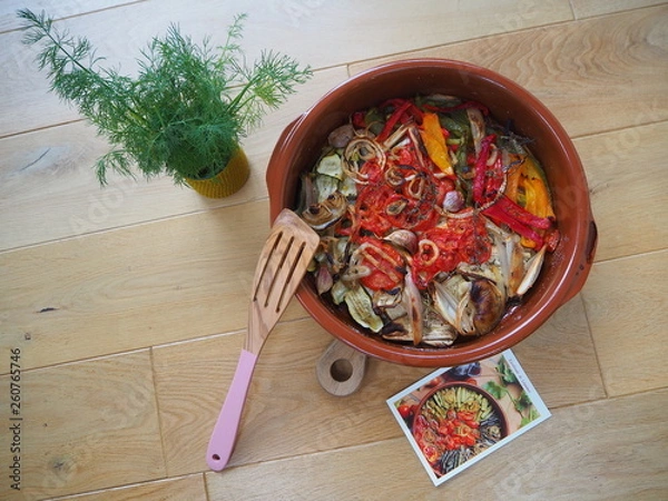 Obraz Escalivade de légumes