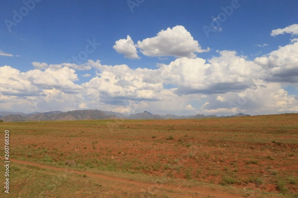 Obraz Blue sky desert