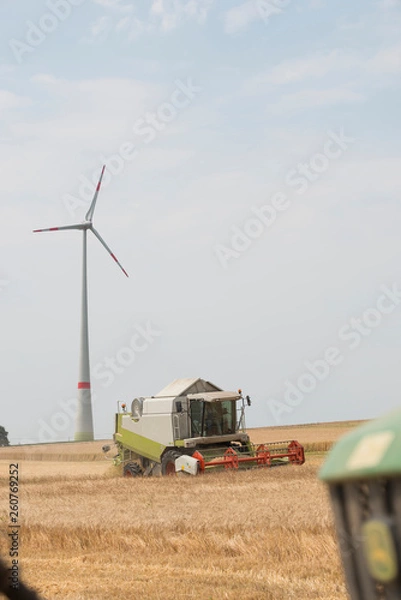 Fototapeta Getreideernte