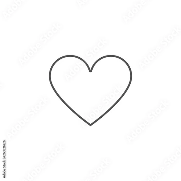 Obraz Heart Vector Icon