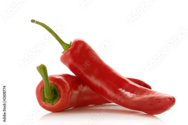 Obraz czerwone papryki