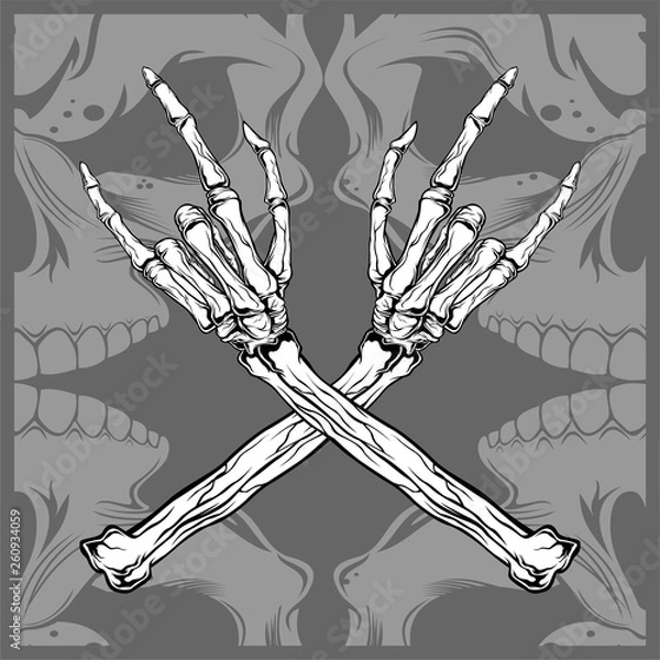 Fototapeta vector hand drawing