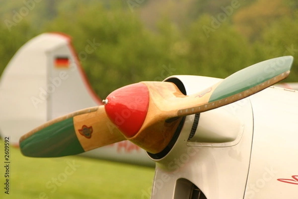 Fototapeta hélice en bois