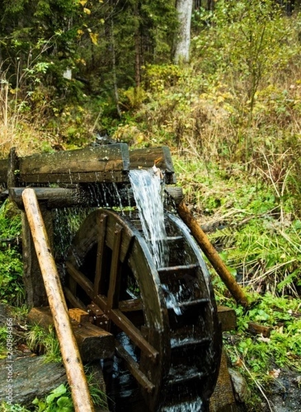 Obraz Wasserrad