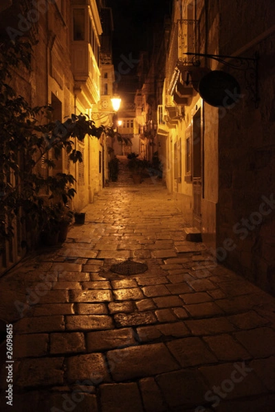 Obraz Attractive streets of Malta