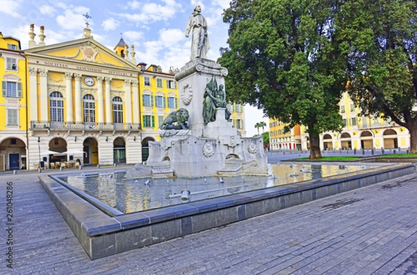 Obraz Garibaldi Square Nice, France: April 27 2018