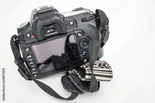 Obraz The back of a DSLR camera